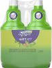 Swiffer WetJet Multi-Purpose and Hardwood Liquid Floor Cleaner Solution Refill, with Gain Scent (2 count, 42.2 fl oz each)