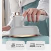 Professional Mini Steam Iron Handheld Portable Garment Steamer Dry Wet Double Clothes Fabric Ironing Machine for Home and Travel; with Ironing Board P
