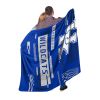 KENTUCKY OFFICIAL NCAA "Digitize" Raschel Throw Blanket; 60" x 80"