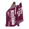 TEXAS A&M OFFICIAL NCAA "Digitize" Raschel Throw Blanket; 60" x 80"