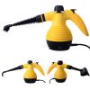 Handheld Pressurized Steam Cleaner with 9-Piece Accessory Set;  Multifunctional Steam Cleaning for Car;  Home;  Bedroom;  Chemical-Free;  Yellow