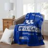 KENTUCKY OFFICIAL NCAA "Digitize" Raschel Throw Blanket; 60" x 80"
