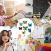 30PCS Cute Push Pins, Colorful Butterfly Design Thumb Tack Decorative Cute Push Pins For Photos Wall, Maps, Bulletin Board Or Cork Boards