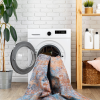 4x6 Area Rug, Washable Rug, Low-Pile, Non-Slip, Non-Shedding, Foldable, Kid & Pet Friendly - Area Rugs for living room, bedroom, kitchen, dining room