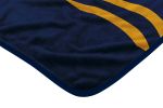 WEST VIRGINIA OFFICIAL NCAA "Digitize" Raschel Throw Blanket; 60" x 80"