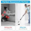 Electric Spin Scrubber Cordless Rechargeable Telescopic Cleaning Brush 8 Replaceable Heads 2 Speed Adjustable Extension Arm Bathroom Tub Tile Floor
