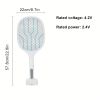 New Household Electric Mosquito Clap Mosquito Killing Lamp Two-in-one USB Charging Mosquito Clap Electric Shock Type Mosquito Killer