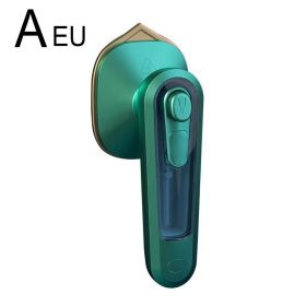 Mini Handheld Ironing Machine Portable Micro Steam Iron Machine For Clothes Ironing Wet Dry Clothes Garment Steamer U0N2 (Ships From: China, Color: EU plug)