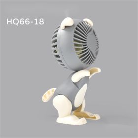 1pc Mini Handheld Fan; USB Desk Fan Small Personal Portable Fan 3 Speeds Adjustable Can Be Used As Phone Holder Personal Fan For Outdoor Travel Home A (Color: Grey)