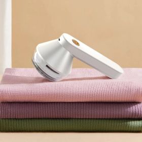 USB Rechargeable Electric Lint Remover Rechargeable, Electric Lint Remover For Clothing, Portable Electric Lint Remover Clothes Fluff Pellet Remover (Color: White)