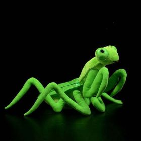 Lifelike Mantis Plush Toys Stuffed Animals Toy For Kids (Color: Green)