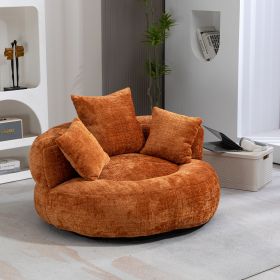 COOLMORE Lazy Sofa Durable Comfort Lounger High Back Bean Bag Chair Couch With Three Pillows for Adults and Kids, Indoor & Outdoor (Color: as Pic)