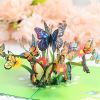 2pcs 3D Butterfly Greeting Card for mother's day; gifts for mom and wife